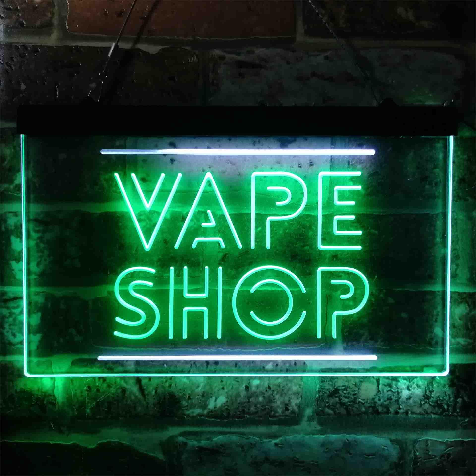 Vaping Shop - VAPE SHOP Dwukolorowy neon LED st6-i3882