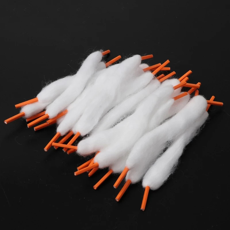 Vaping Goods - 100 szt. Knotów bawełnianych do atomizera,