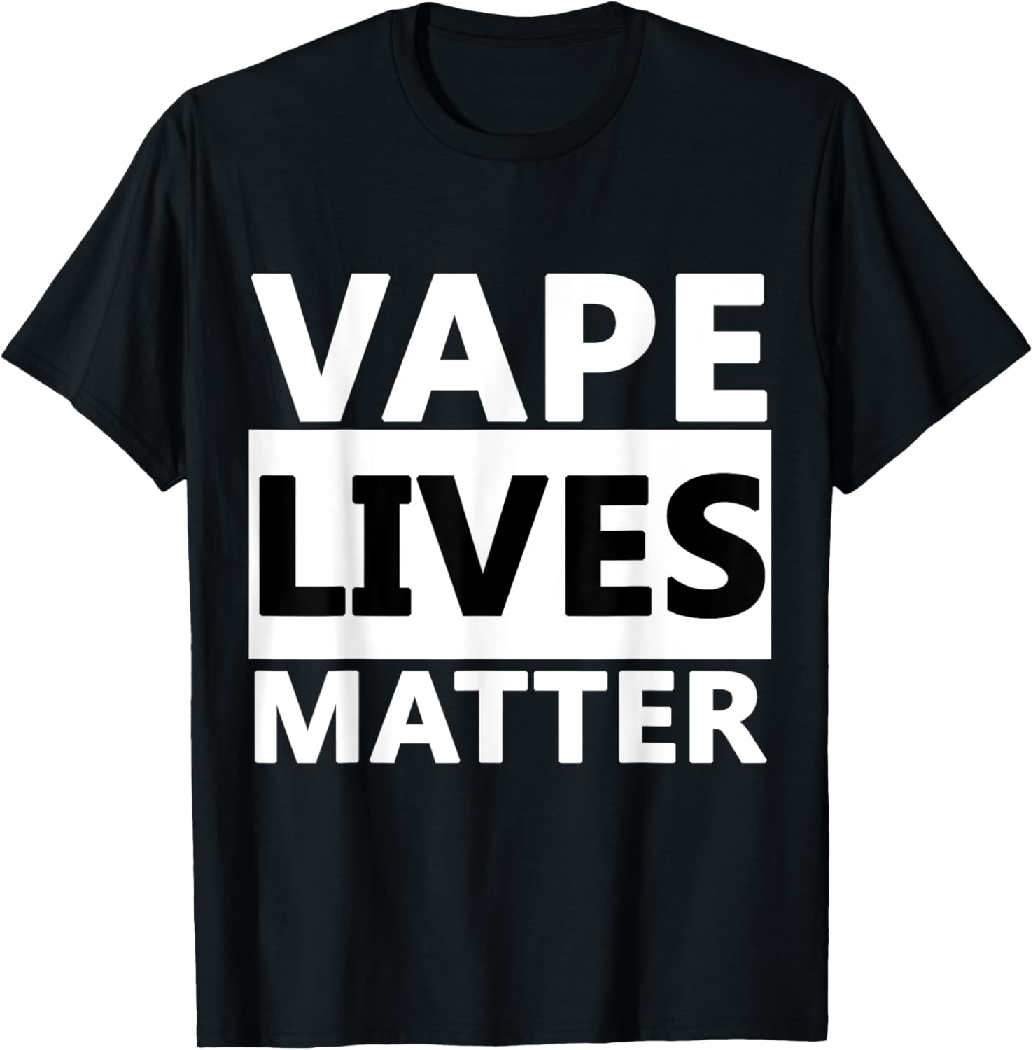 Vaping Shop - Koszulka męska z grafiką Vape Lives