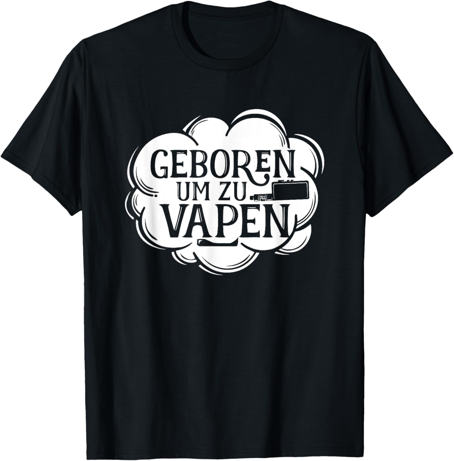 Vaping Shop - Koszulka męska z krótkim rękawem i
