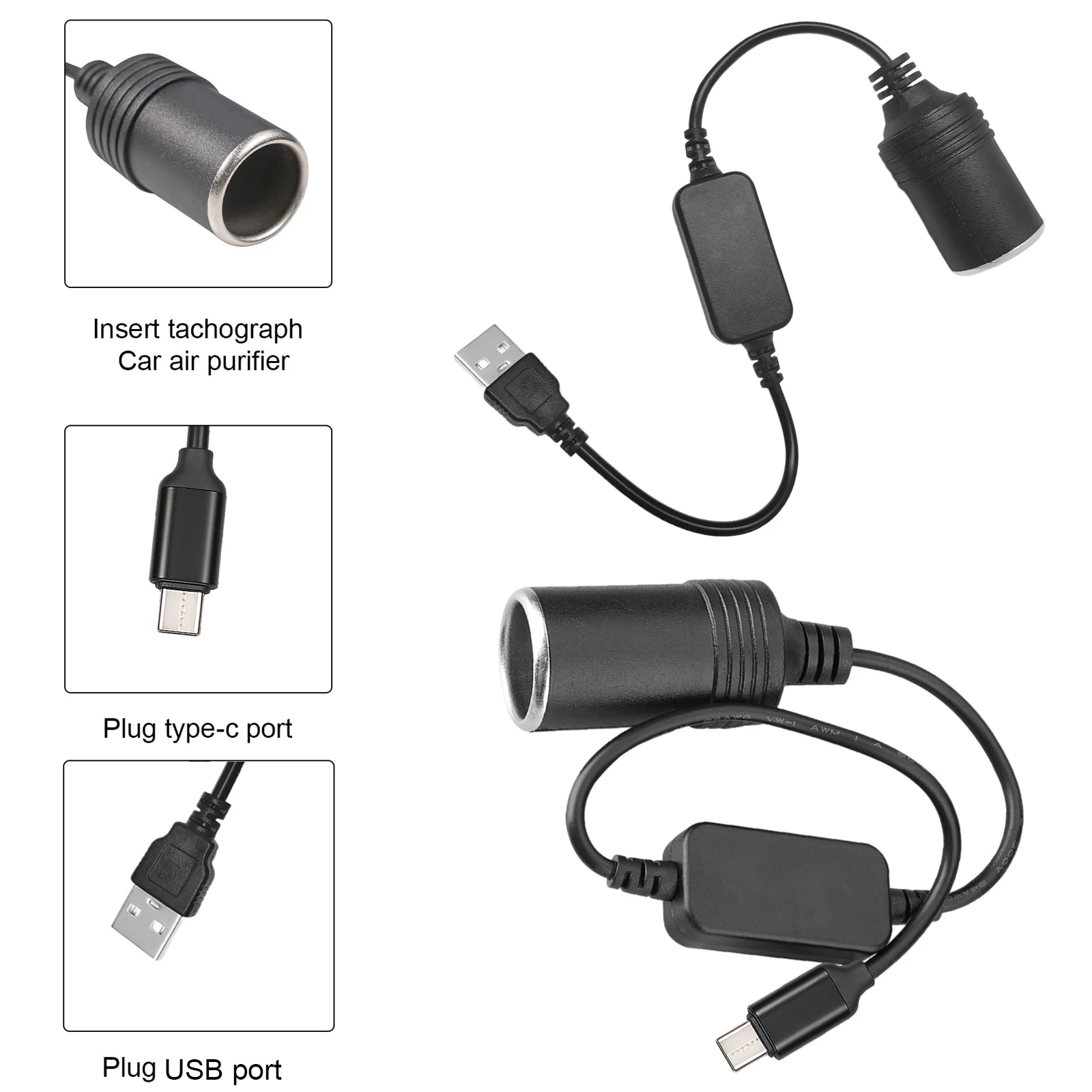Accessories Experts Vape - Adapter USB typu C (męski) na