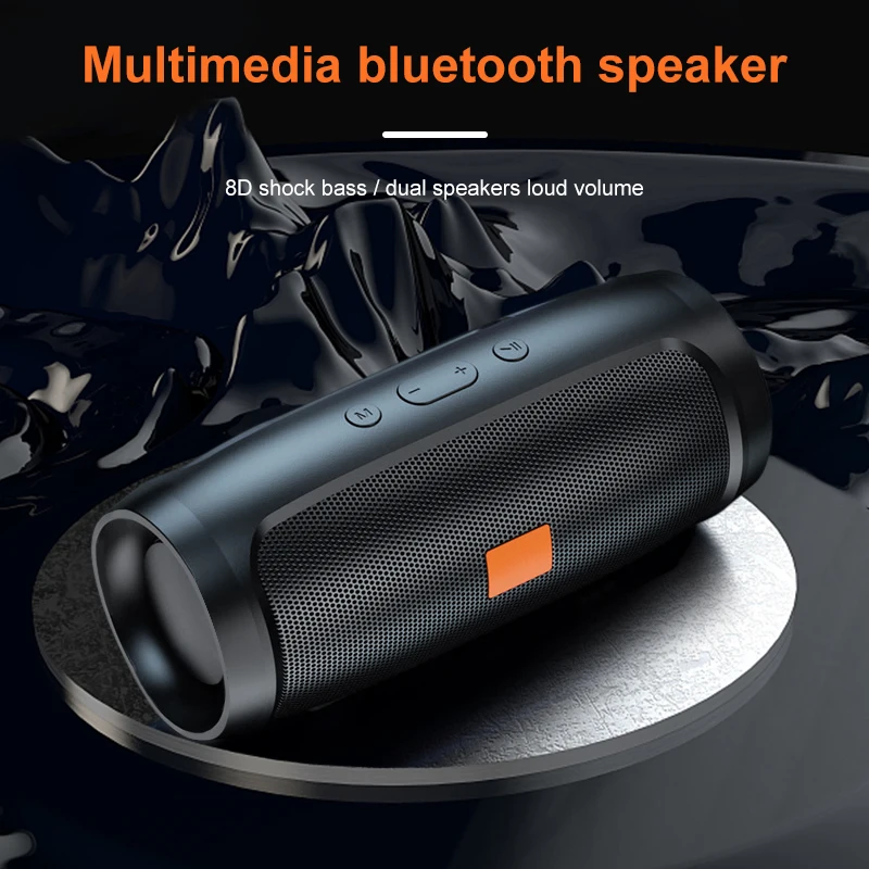 Jbl Speaker Flip 6 - Głośnik Bluetooth USB TF, podwójny głośnik