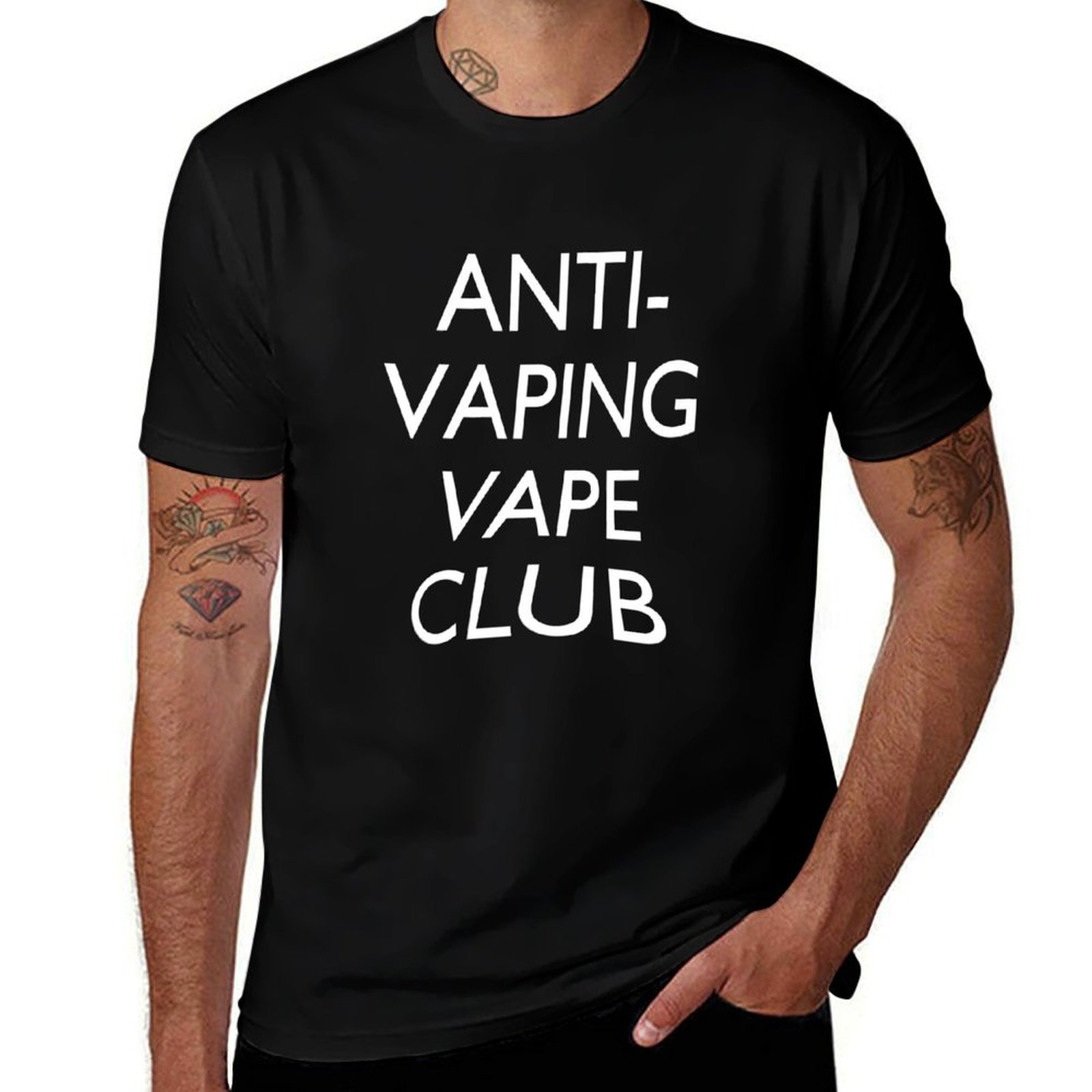 Koszulka Anti-Vaping Vape Club – Quick Vape recenzja i cena
