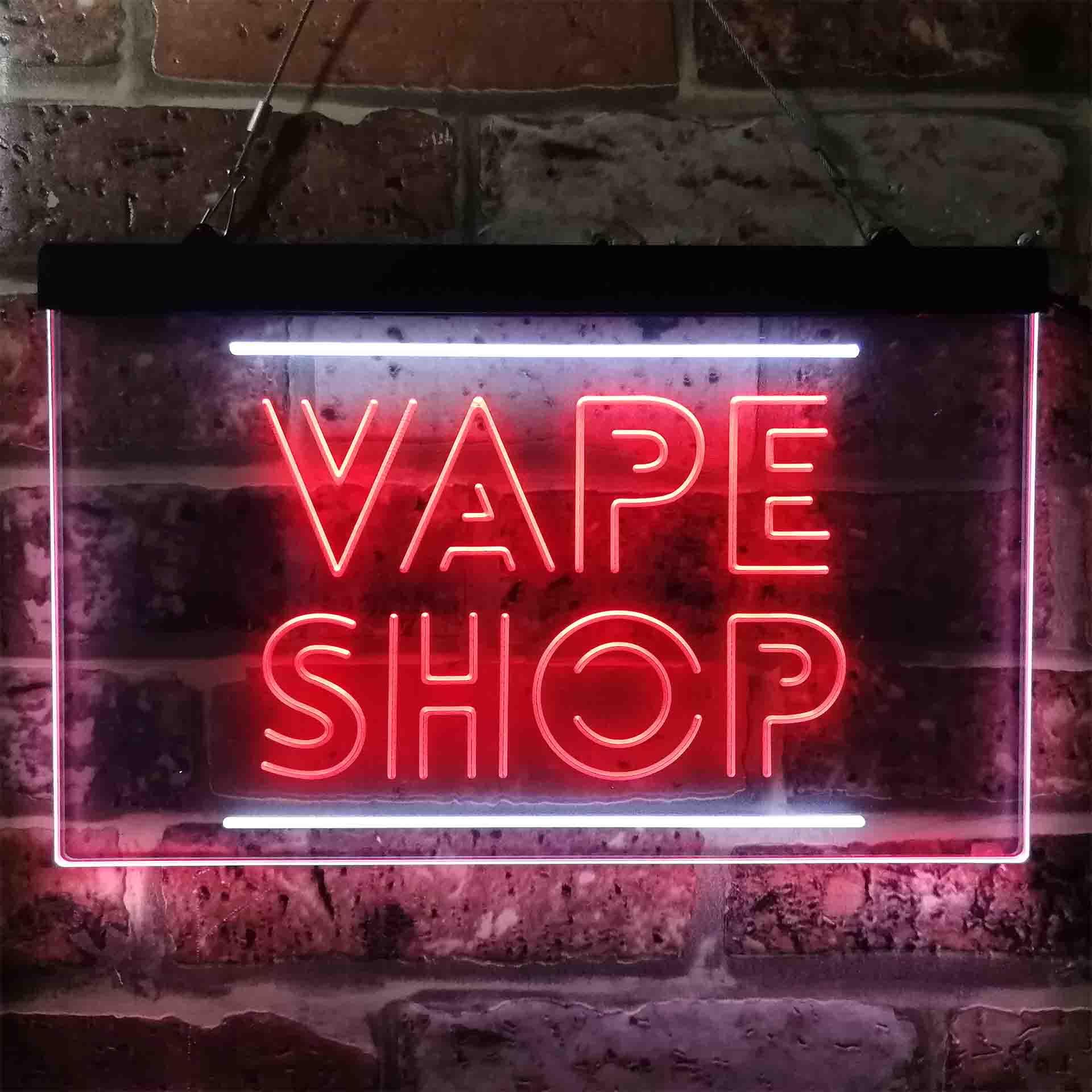 VAPE SHOP Dwukolorowy neon LED – Vaping Shop recenzja i cena