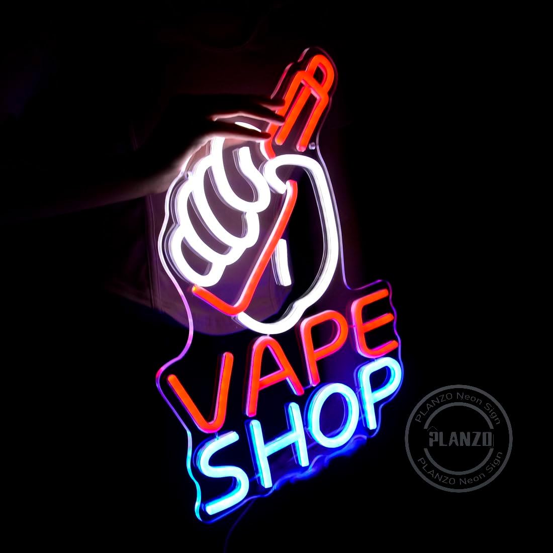 VAPE Shop Neon Sign for Smoke  – Vape Decoration recenzja i cena