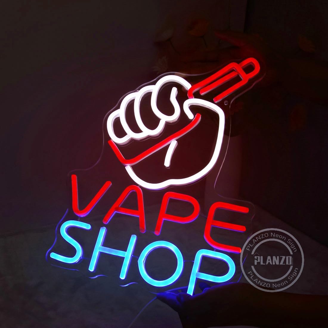 VAPE Shop Neon Sign for Smoke  – Vape Decoration recenzja i cena