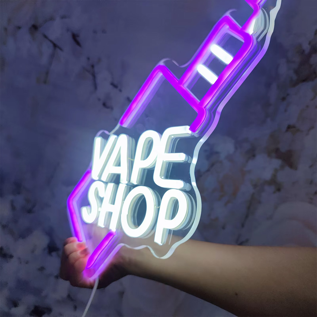 VAPE Shop LED Neon Sign Fit Fo – Vaping Shop recenzja i cena