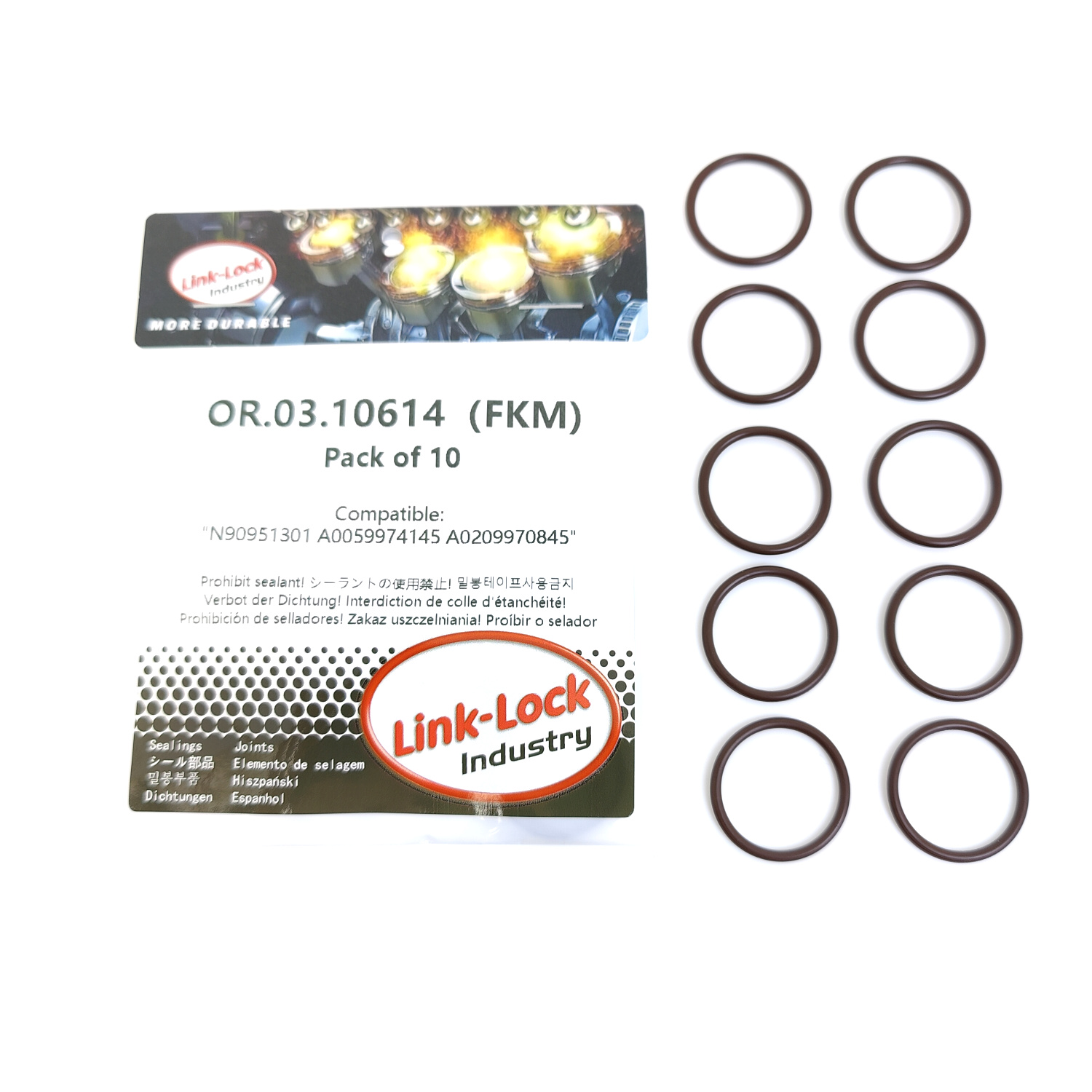 10 SZT. OR.03.10614 Zestaw usz – Tank O-Ring Seal recenzja i cena