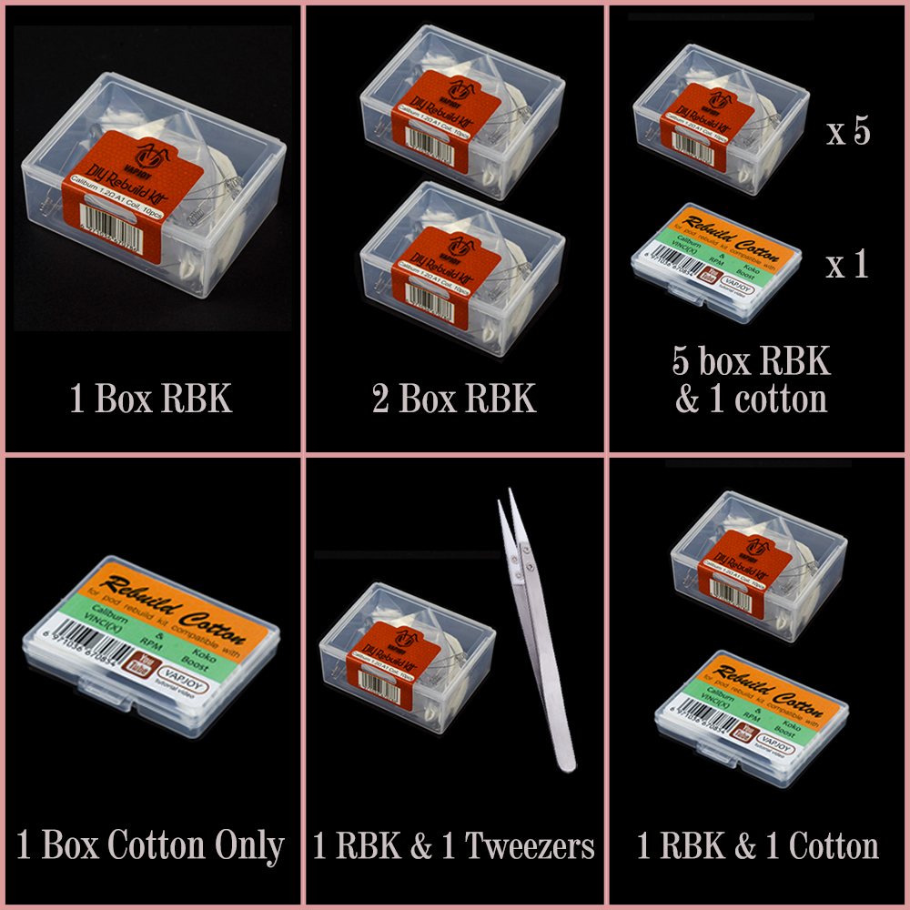 Oryginalny zestaw do przebudow – Accessories For Vaping recenzja i cena