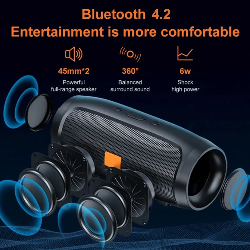 Głośnik Bluetooth USB TF, podw – Jbl Speaker Flip 6 recenzja i cena