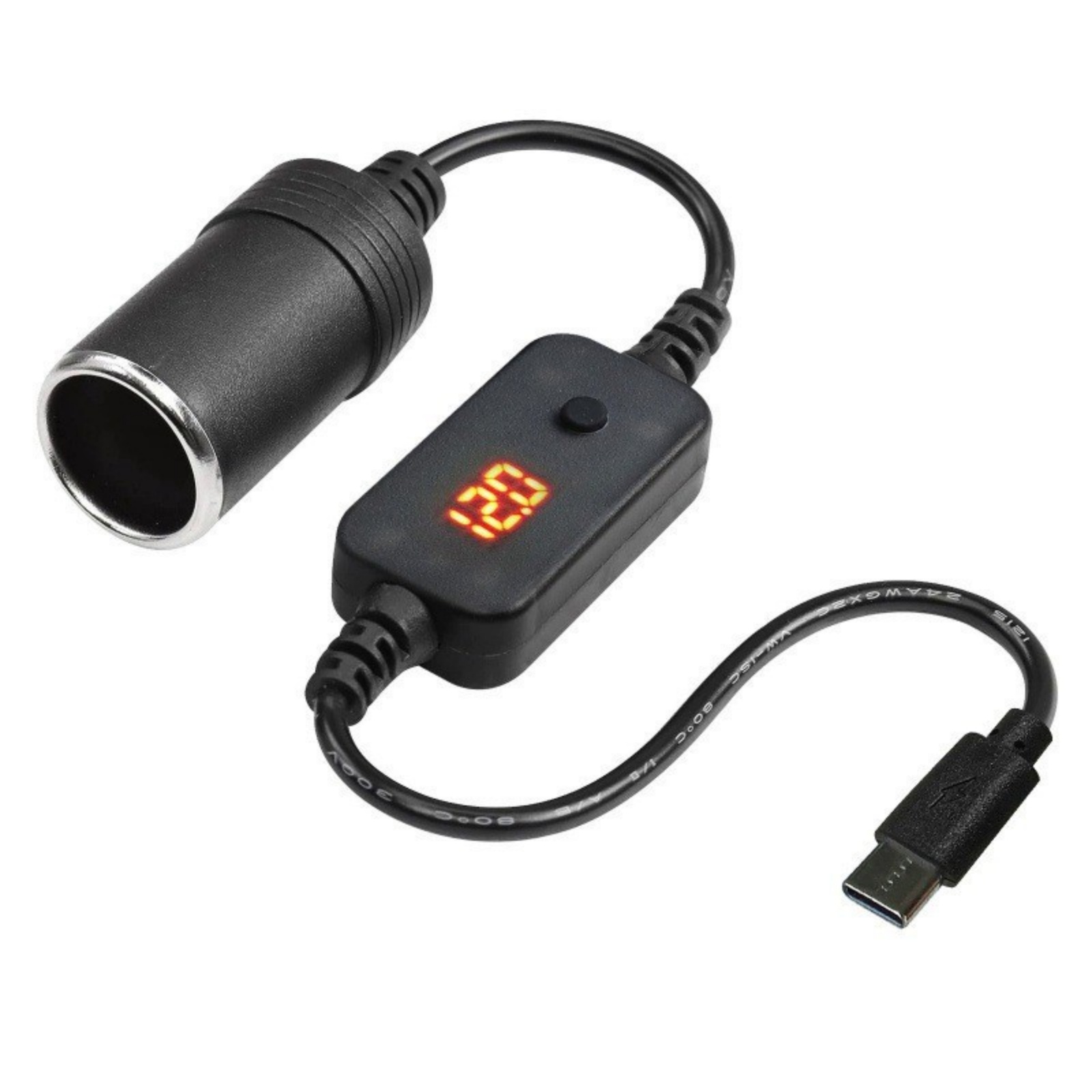 Adapter USB-C na gniazdo zapal – Accessories Experts Vape recenzja i cena