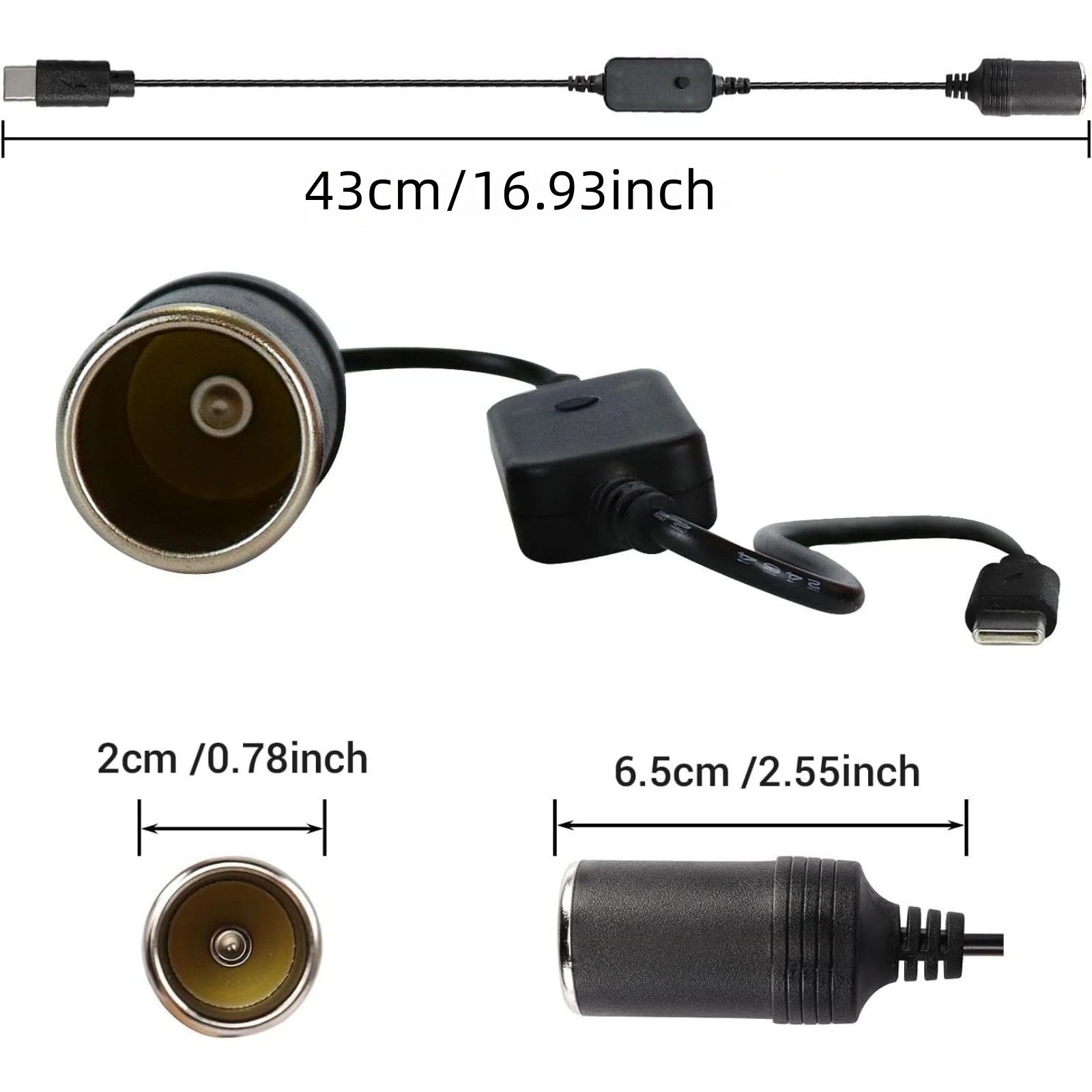 Adapter USB-C na gniazdo zapal – Accessories Experts Vape recenzja i cena