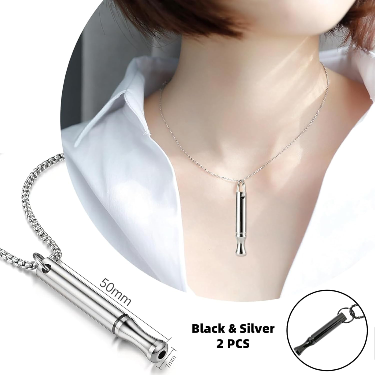 Naszyjnik ze stali tytanowej w – Accessories For Vaping recenzja i cena