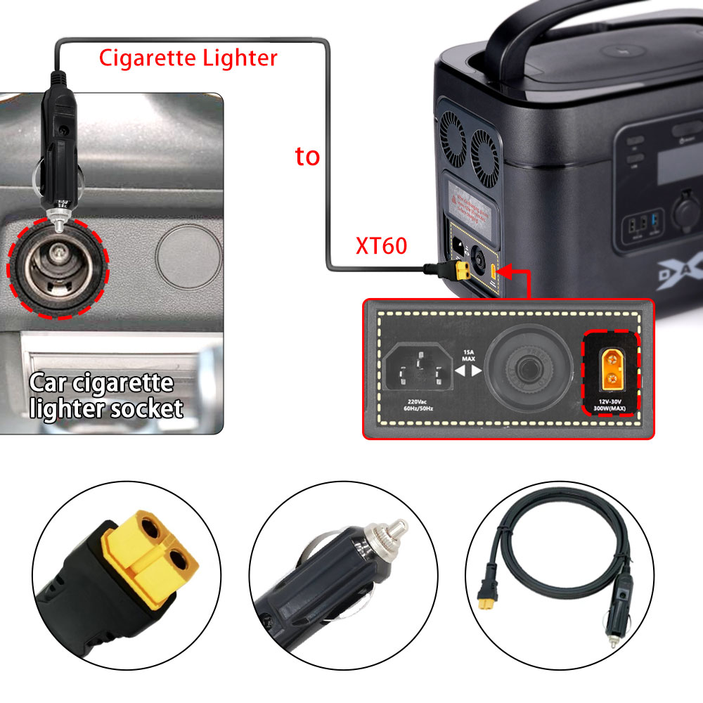 XT60 16AWG Wtyczka do zapalnic – Accessories Experts Vape recenzja i cena