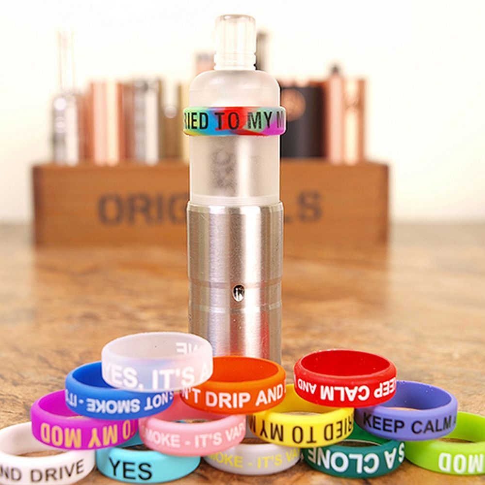 Gumowe silikonowe pierścienie  – Vape Band Silicone recenzja i cena